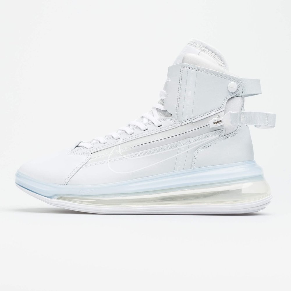 MEN'S Nike Air Max 720 SATURN HIGH Pure Platinum - Picture 4 of 8